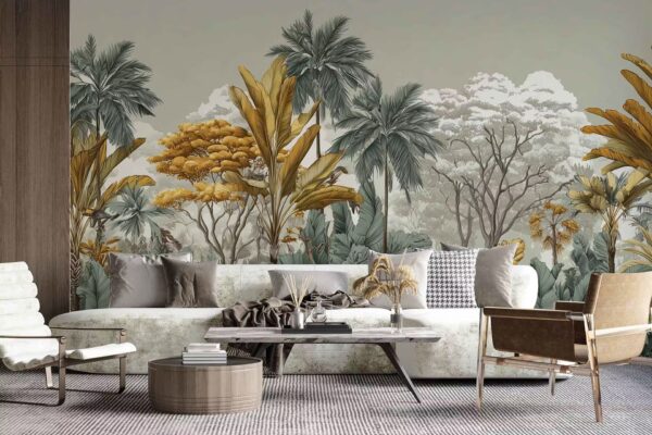 Wall Mural - Golden Villa