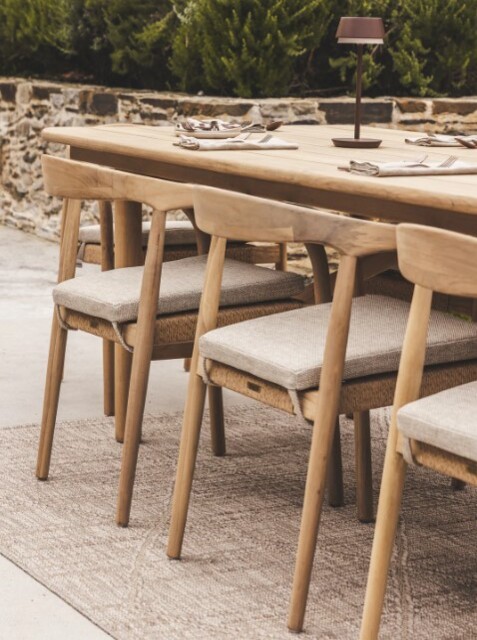 Dining Table Tulum Teak Natura